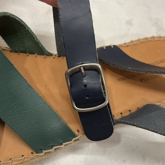 Anthropologie Naguisa Sandals Women Mediterranean Fisherman Espadrille 40 US 9.5 - Picture 11 of 16